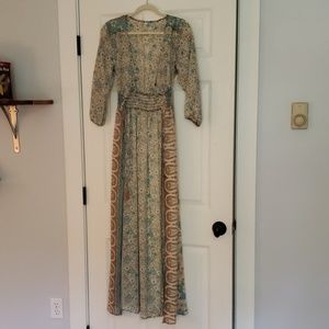 Vici wrap cover up dress